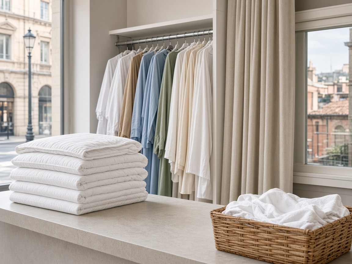 Household textiles at Laundry Jadebike